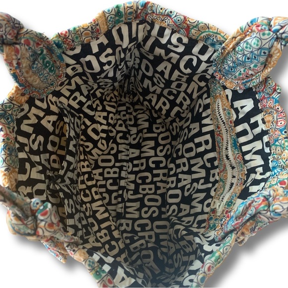 Marc By Marc Jacobs Standard Supply Workwear Multicolor Floral Quilted Tote Bag - Picture 5 of 5